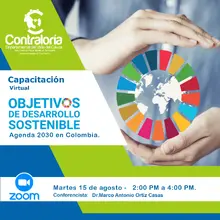 Capacitación ODS - AGENDA 2030 15 AGOSTO 2023