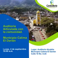 Auditoria Articulada con la comunidad Calima El Darién