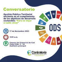 Invitación Conversatorio ODS