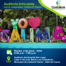 Invitación Auditoria Calima El Darién