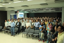 Asistentes a la audiencia ciudadana