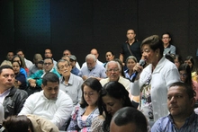 Intervenvción de los Ciudadanos en la audiencia