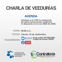 Charla de Veedurías