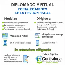 Diplomado Virtual "FORTALECIMIENTO DE LA GESTIÓN FISCAL"