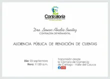 Invitación Rendición de Cuentas 