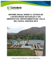 Portada Informe gestion de los recursos 2019