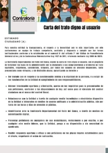 Imagen  1 Carta de trato digno al ciudadana