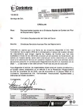 Directrices Rendición Avances Plan de Mejoramiento