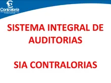 Presentación Capacitación SIA CONTRALORIAS 
