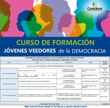 Temario Curso Jóvenes Veedores de la Democracia 