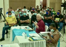 Personas audiencia pradera