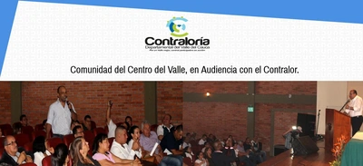 Se cumplió Audiencia Ciudadana con Contralor del Valle en Tuluá.