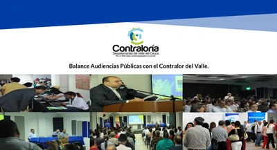 Más de 460 ciudadanos asistieron a las audiencias con el Contralor del Valle