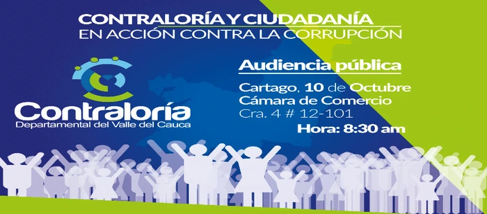 Contralor&iacute;a y la Ciudadan&iacute;a, de la mano en la lucha contra la corrupci&oacute;n en el Norte del Valle.