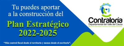Participa en la construcción del Plan estratégico de la Contraloría Valle 2022-2025
