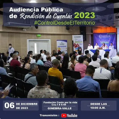 Contraloría del Valle rinde cuentas ante los Vallecaucanos