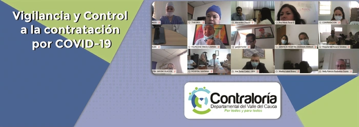 Contralor&iacute;a Valle instal&oacute; Visitas Fiscales para evaluar contrataci&oacute;n motivada por COVID-19 en 47 Entidades del Departamento.
