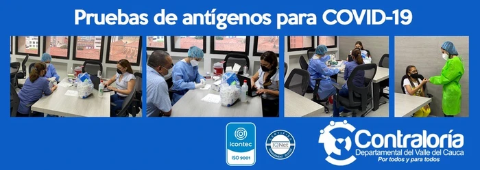 Pruebas de ant&iacute;genos para COVID-19