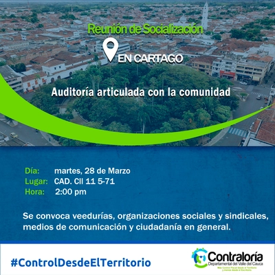 Auditor&iacute;a articulada con la comunidad en Cartago