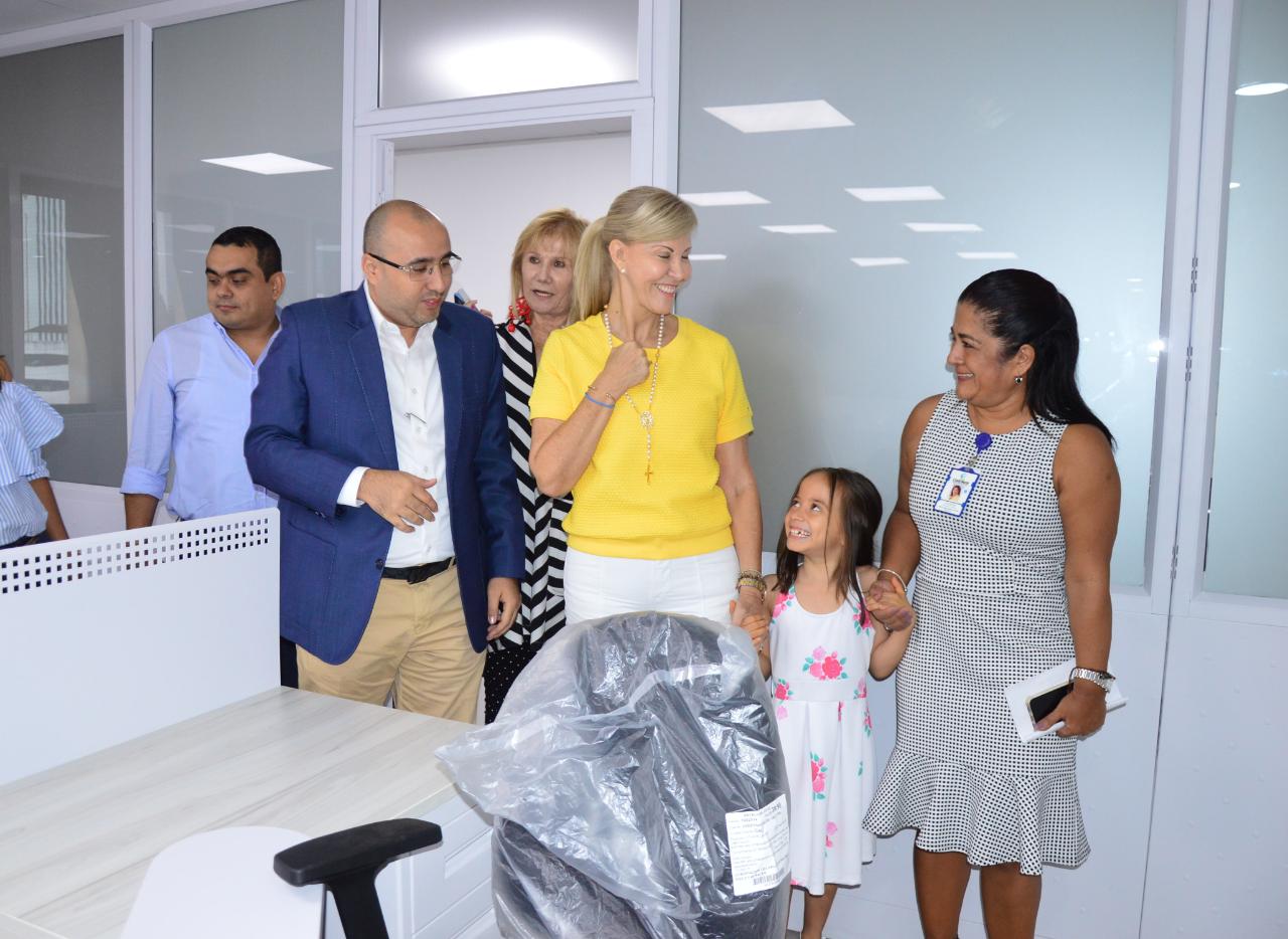 Inauguración piso 5to