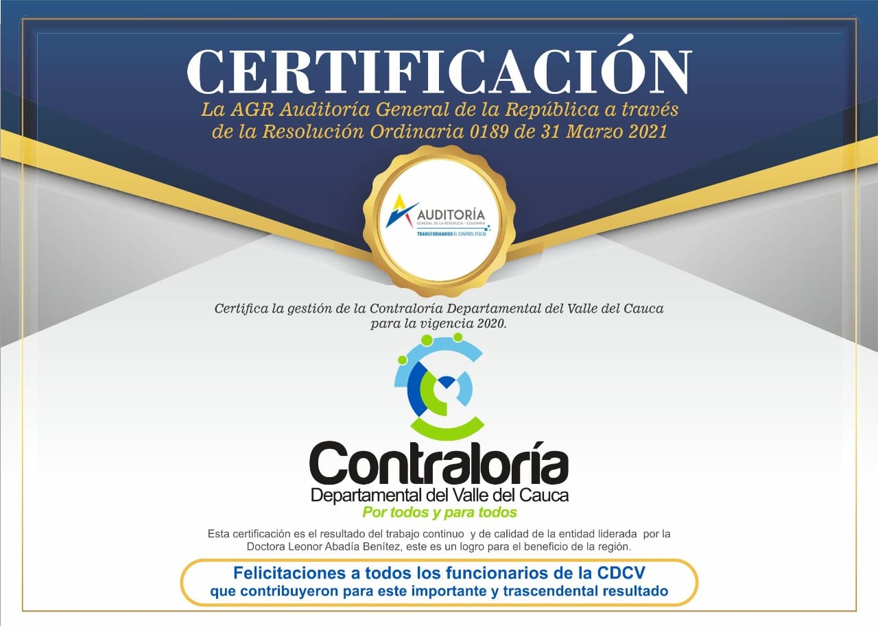 Certificación AGR