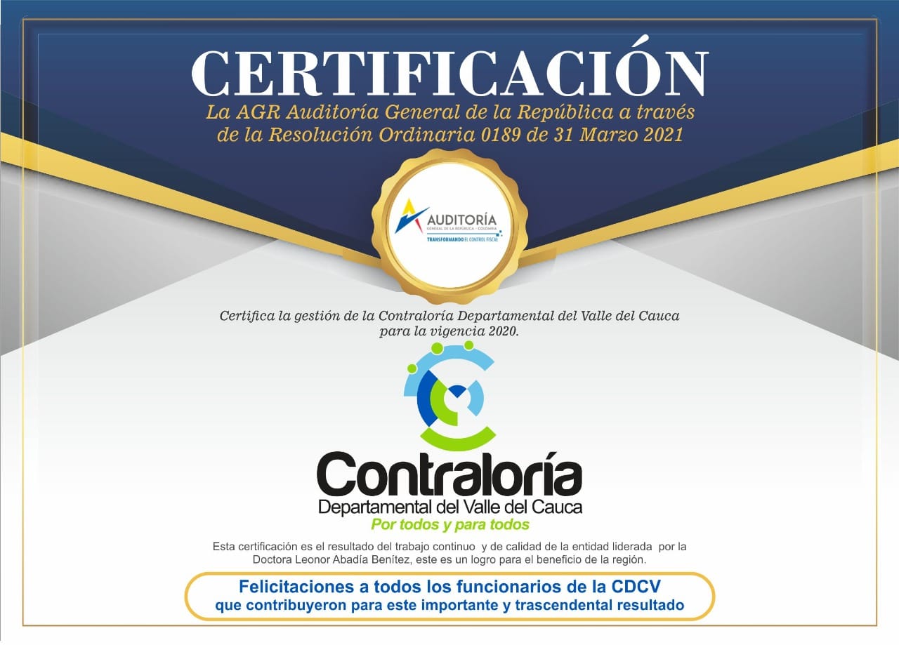 Certificación AGR Certificación AGR