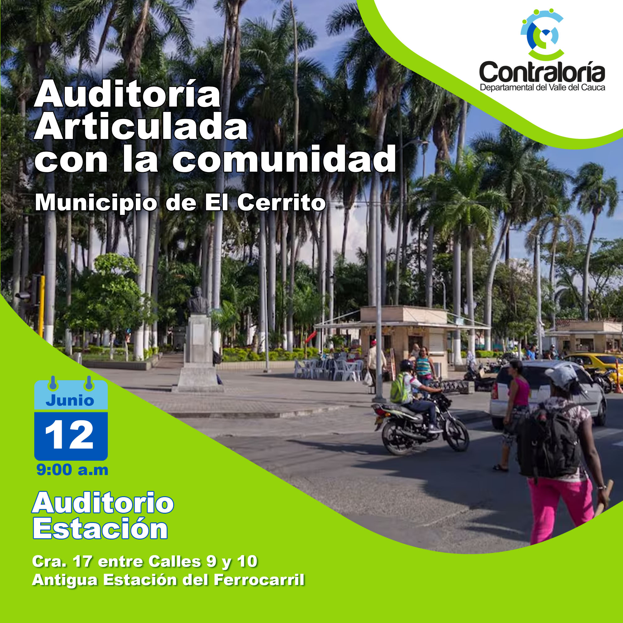 Invitación Auditoria El Cerrito